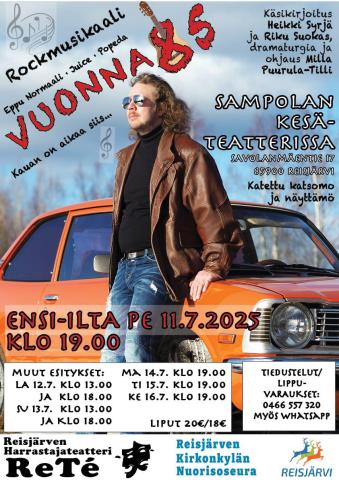 Harrastajateatteri ReTé esittää VUONNA 85 -musikaalin