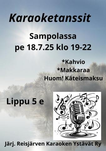 Lippu 5e. Paikalla kahvio ja makkaranmyyntiä. Käteismaksu. Lämpimästi tervetuloa!