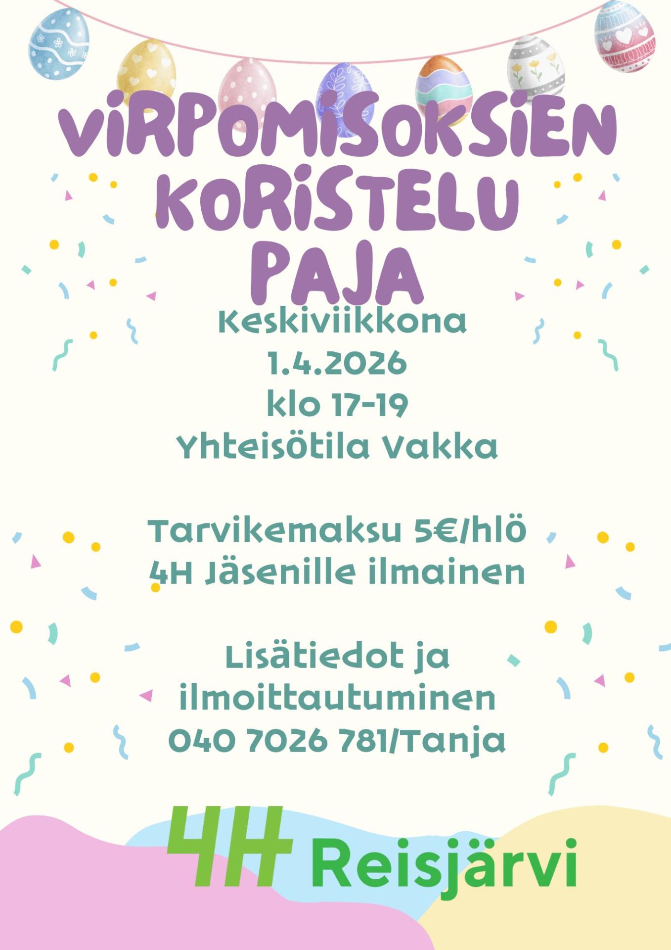 Virpomisoksien koristelupaja