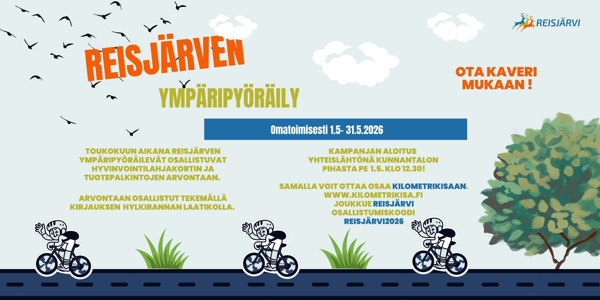 Reisjärven ympäripyöräily